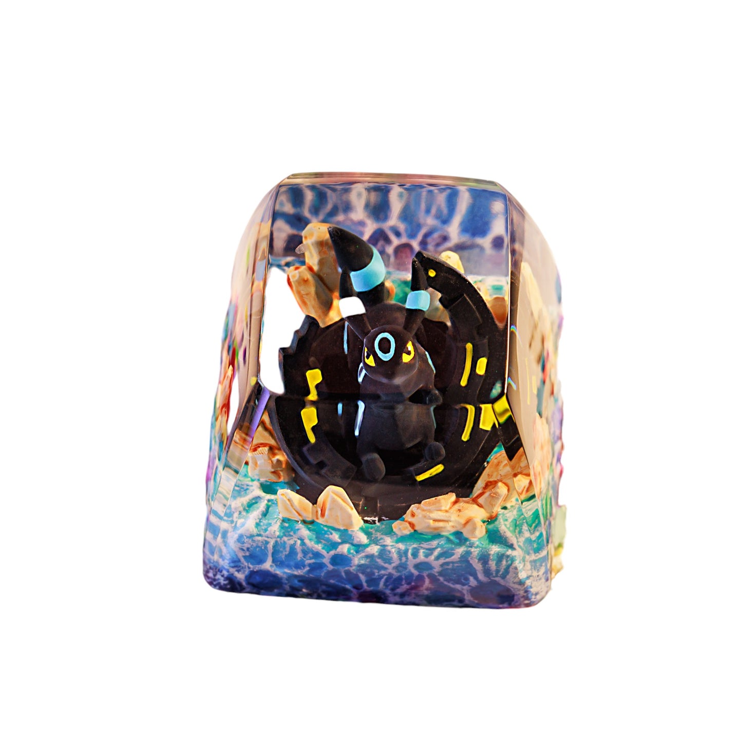 Keycap Umbreon Blue Base New | Artisan Mechanical Keycap