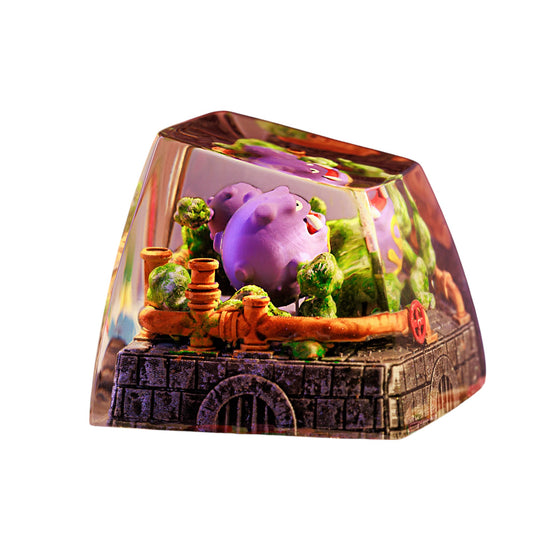 Keycap Weezing New | Artisan Mechanical Keycap