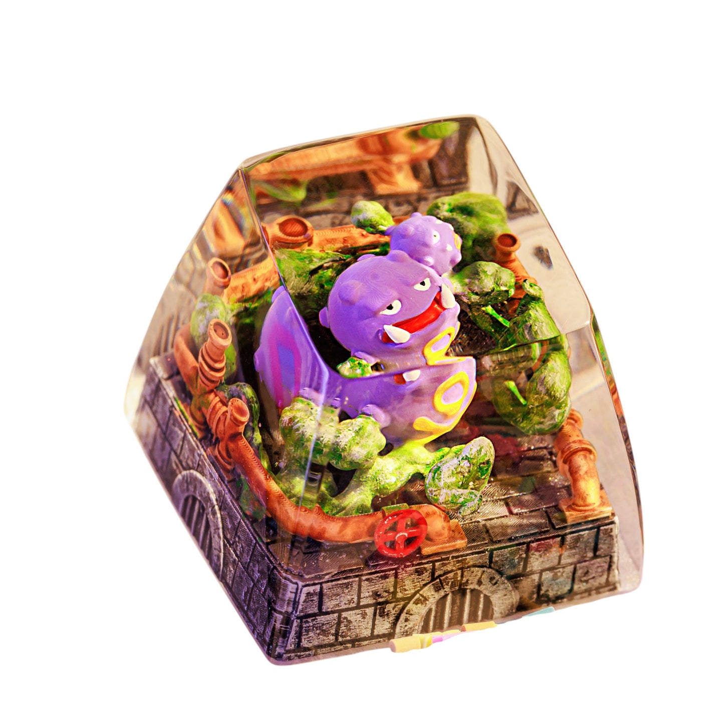 Keycap Weezing New | Artisan Mechanical Keycap