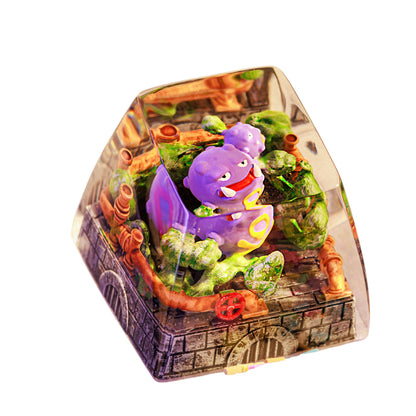 Keycap Weezing New | Artisan Mechanical Keycap