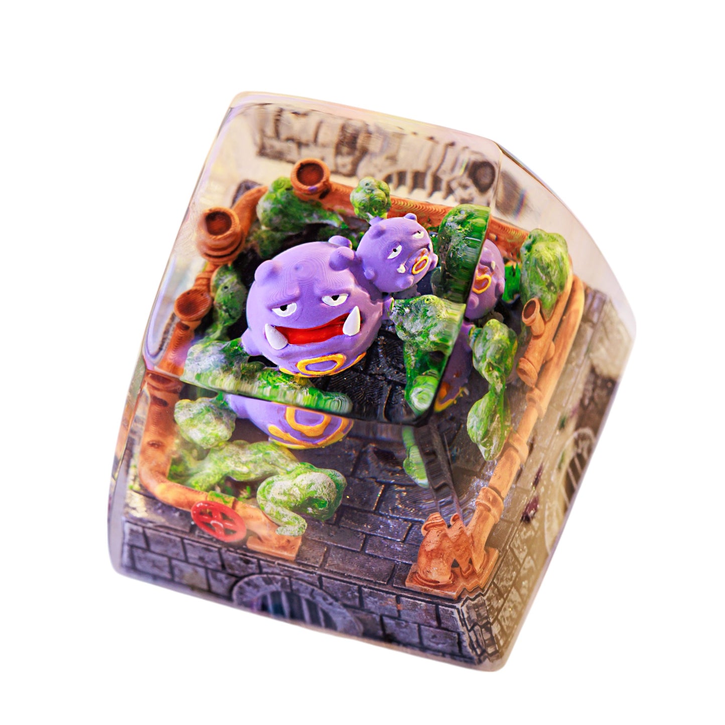 Keycap Weezing New | Artisan Mechanical Keycap