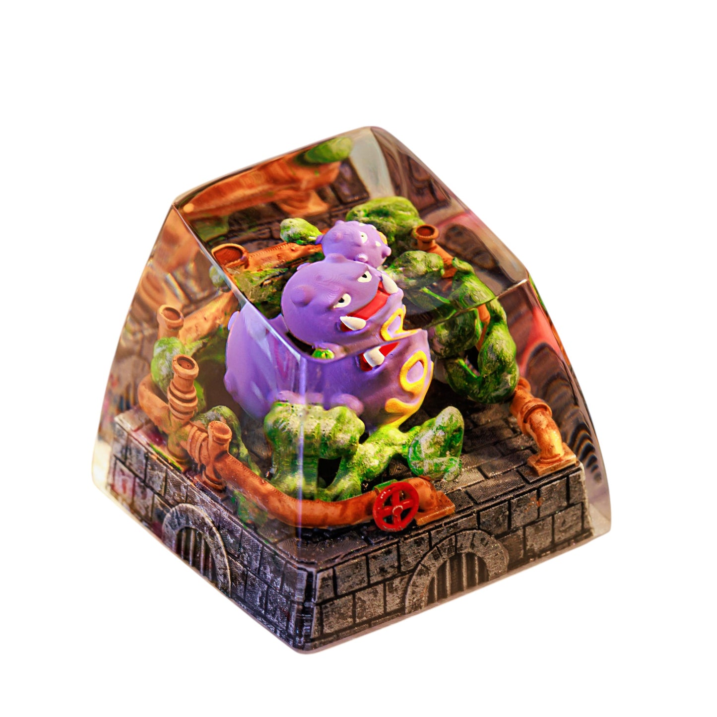 Keycap Weezing New | Artisan Mechanical Keycap