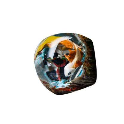 Keycap Koi Fish Gold New