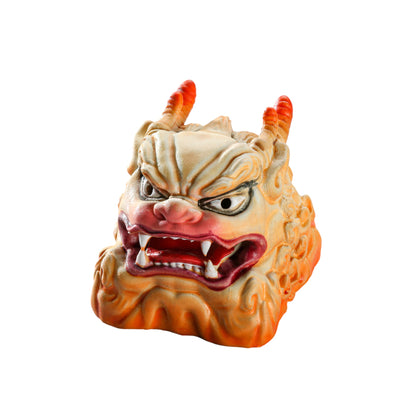 Keycap Unicorn Orange Horizontal Brow | Artisan Keycap