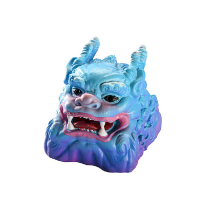 Keycap Unicorn Blue Horizontal Brow | Artisan Keycap