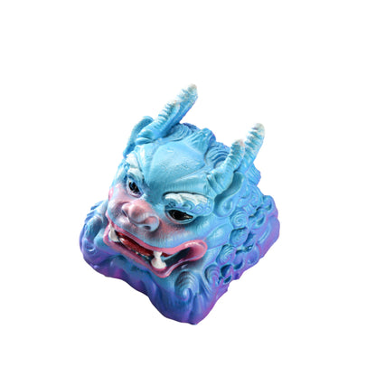 Keycap Unicorn Blue Horizontal Brow | Artisan Keycap