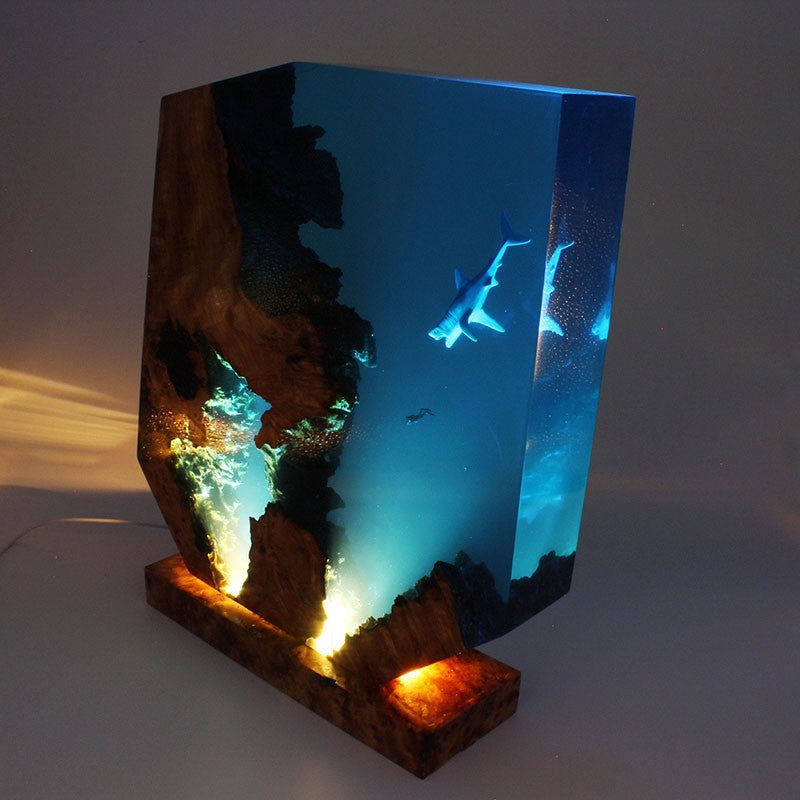 Deep Sea Light Epoxy Lamp – LY014-4