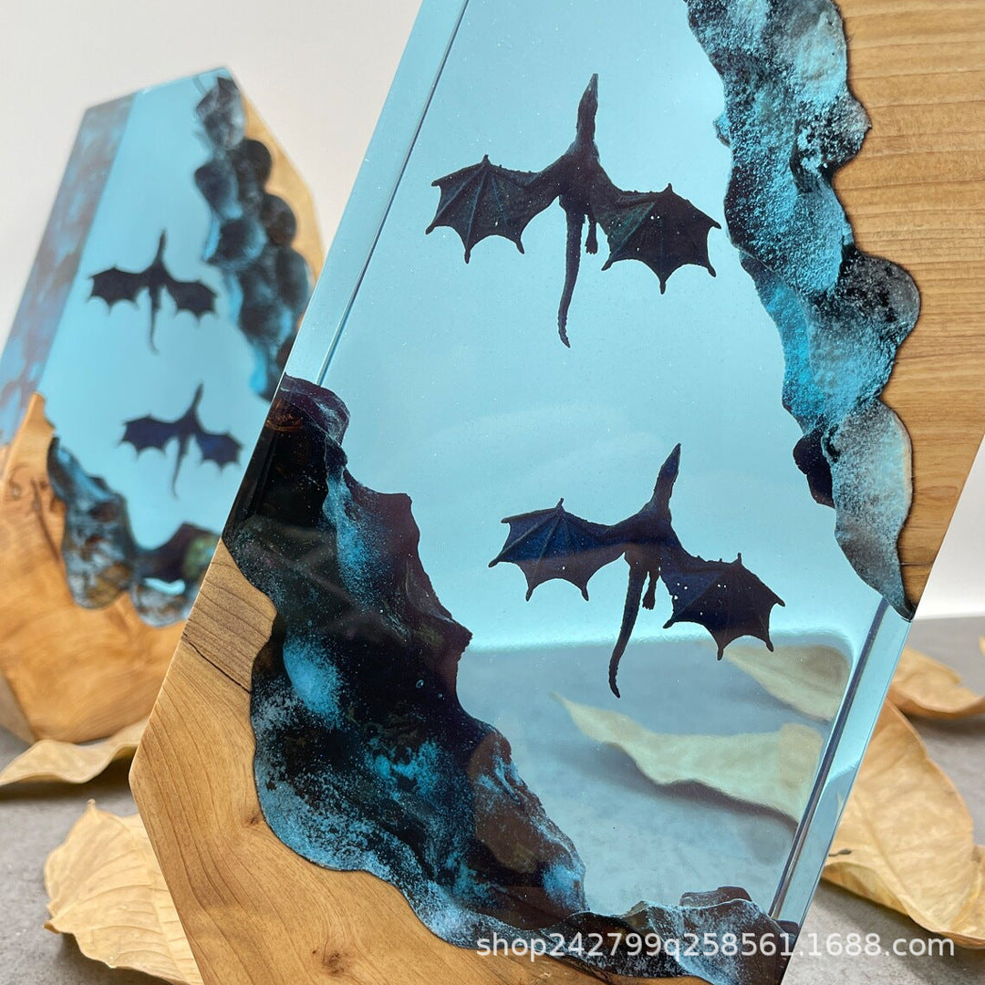 Ocean Crystal Epoxy Lamp – LY005-1