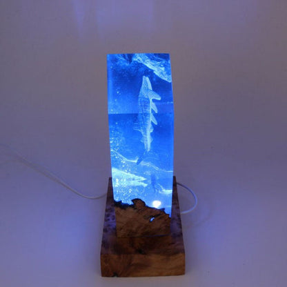 Mystical Ocean Epoxy Lamp – LY002-1
