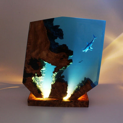 Deep Sea Light Epoxy Lamp – LY014-4