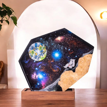 Mystic Galaxy Epoxy Lamp – LY075