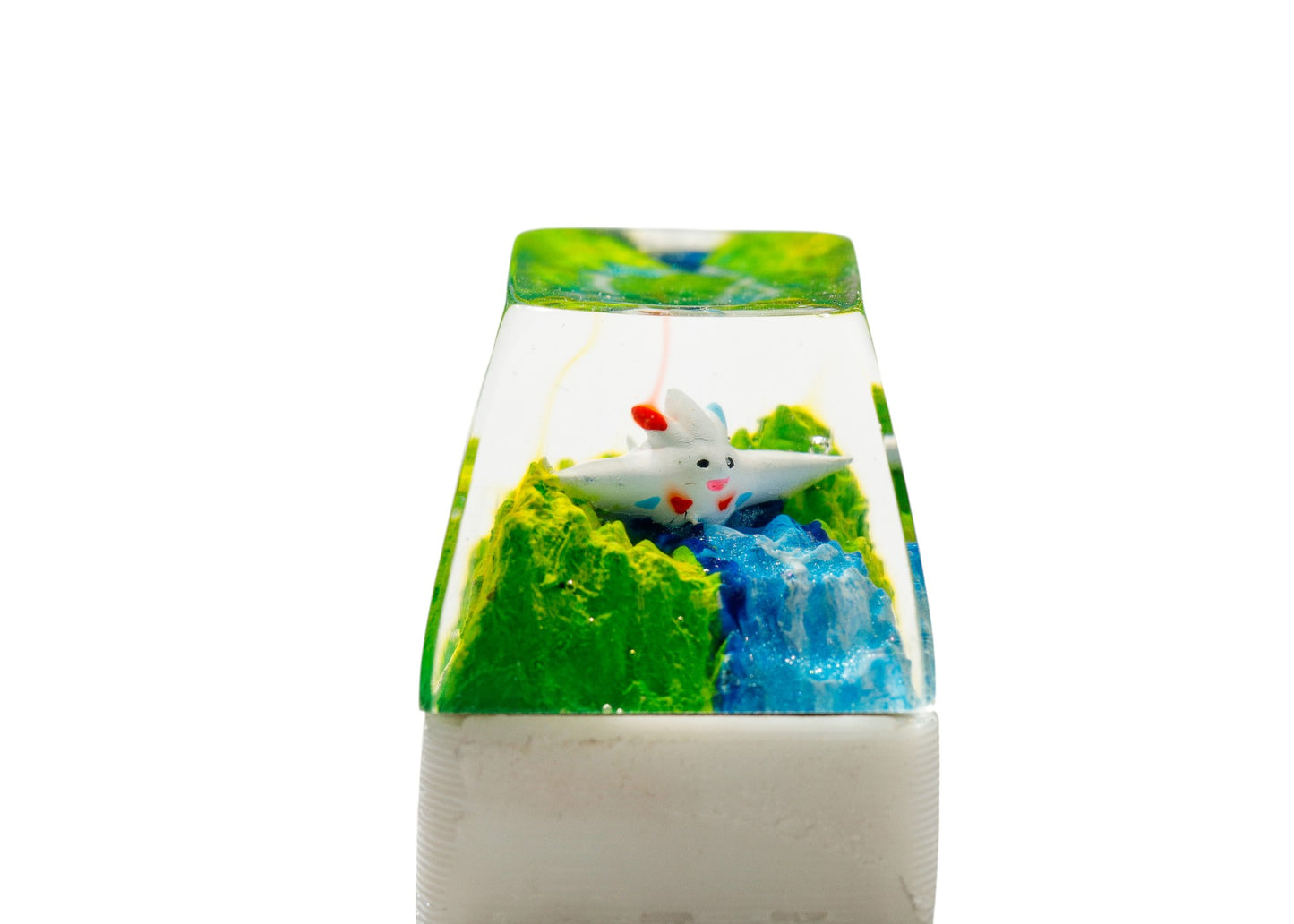 Keycap Togekiss Grass Waterfall | Artisan Mechanical Keycap