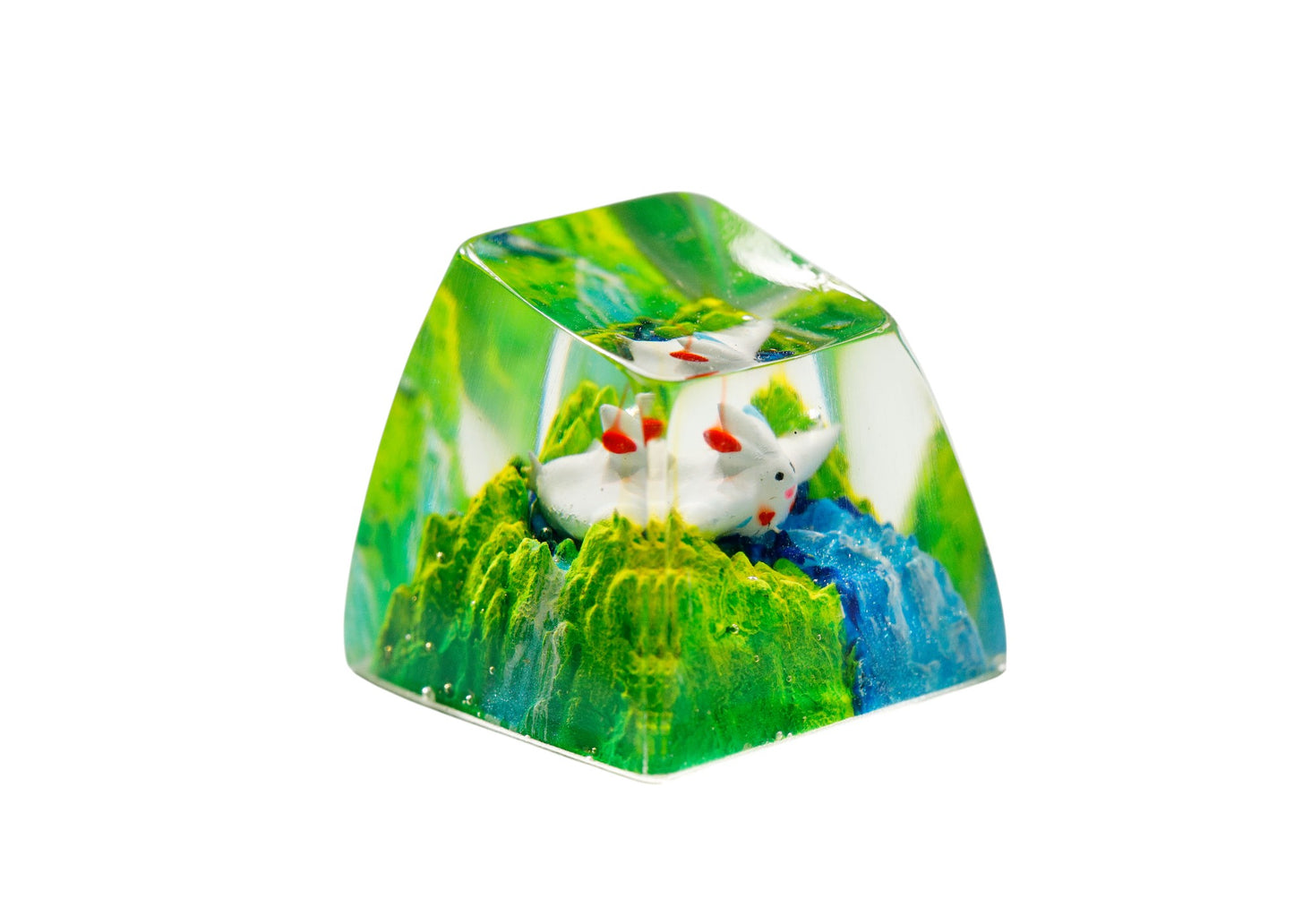 Keycap Togekiss Grass Waterfall | Artisan Mechanical Keycap