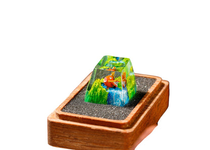 Keycap Magikarp Grass Waterfall | Artisan Mechanical Keycap