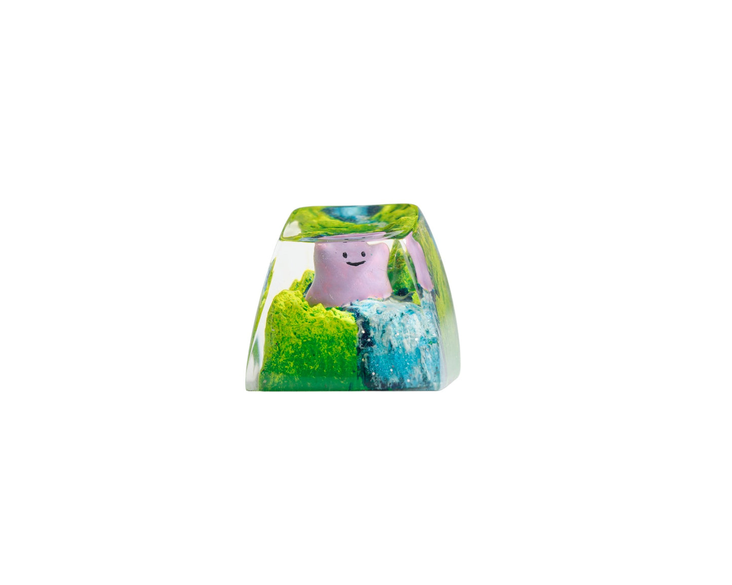 Keycap Ditto Grass Waterfall | Artisan Mechanical Keycap