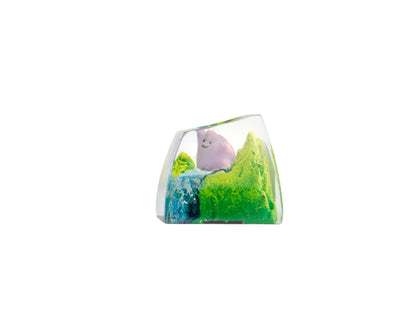 Keycap Ditto Grass Waterfall | Artisan Mechanical Keycap