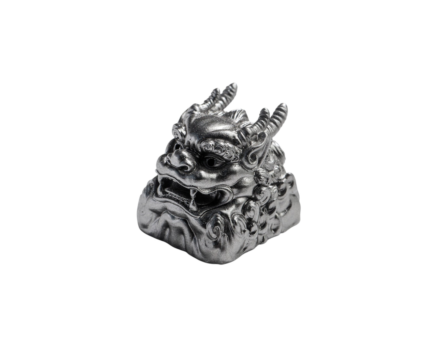 Keycap Unicorn Silver Diagonal Brow | Artisan Keycap