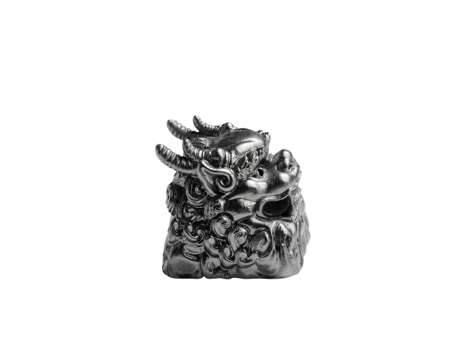 Keycap Unicorn Silver Diagonal Brow | Artisan Keycap