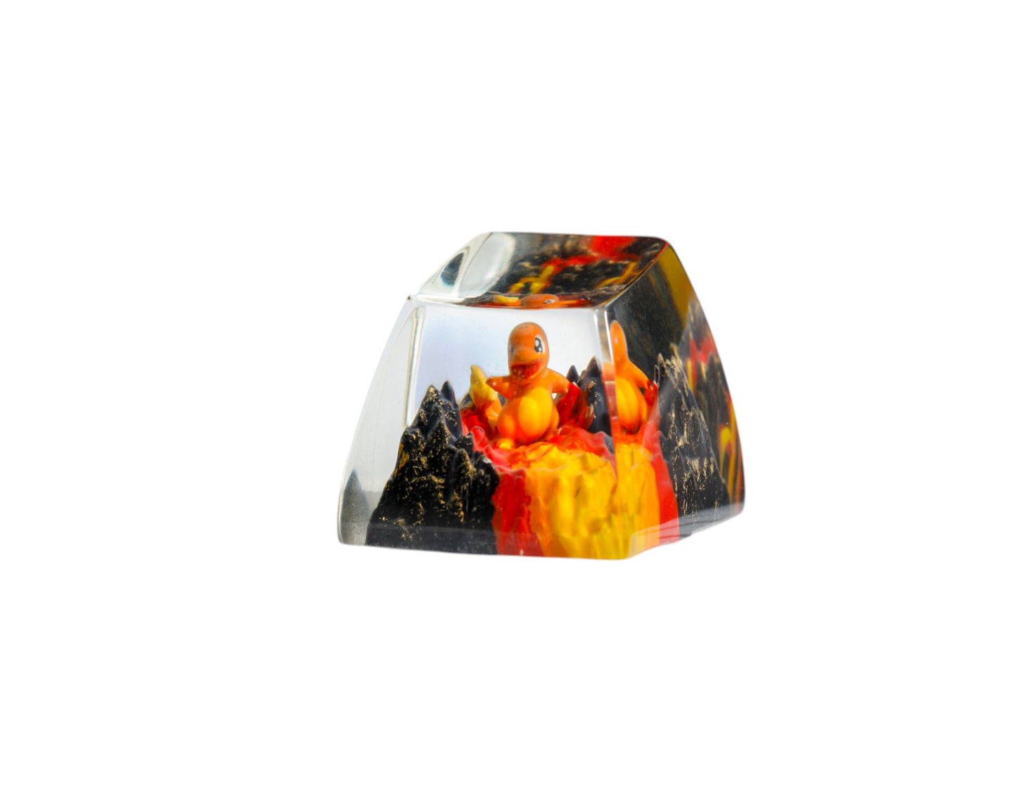 Keycap Charmander Fire Base | Artisan Mechanical Keycap