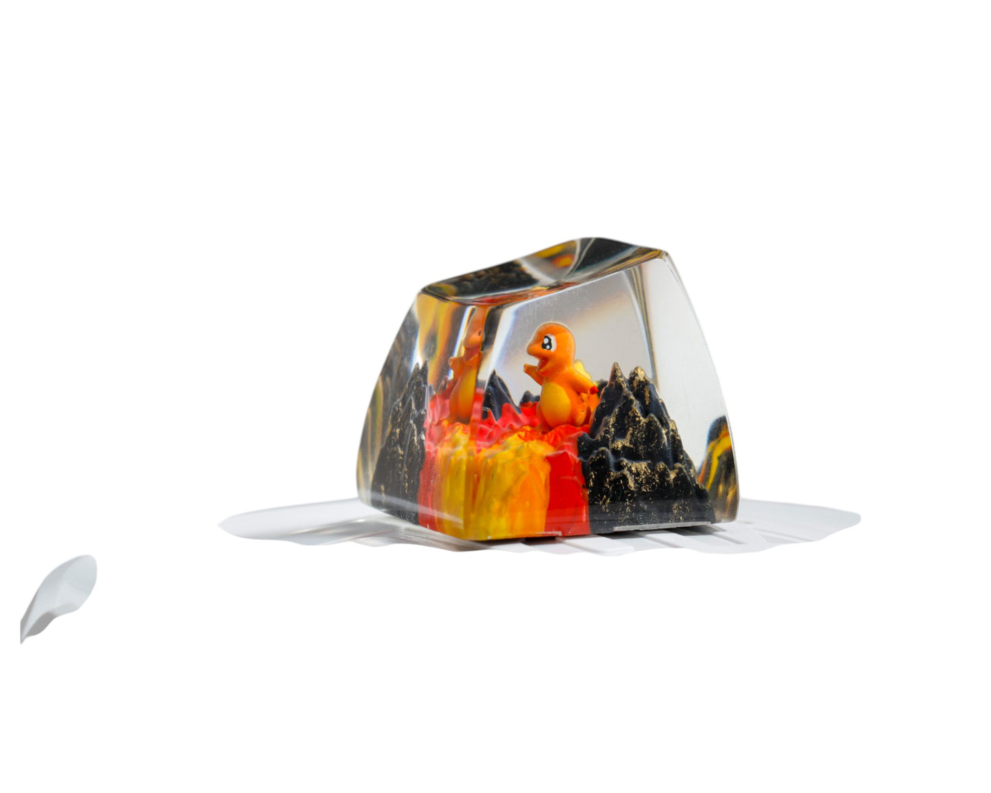 Keycap Charmander Fire Base | Artisan Mechanical Keycap