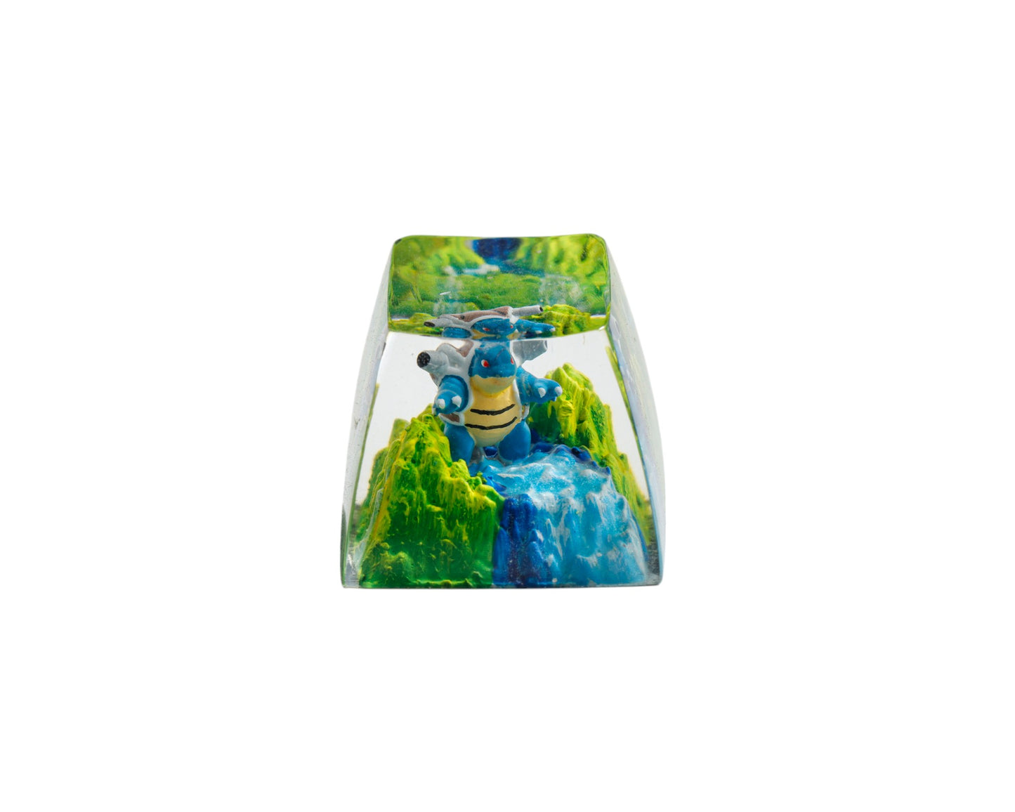Keycap Blastoise Water Base | Artisan Mechanical Keycap