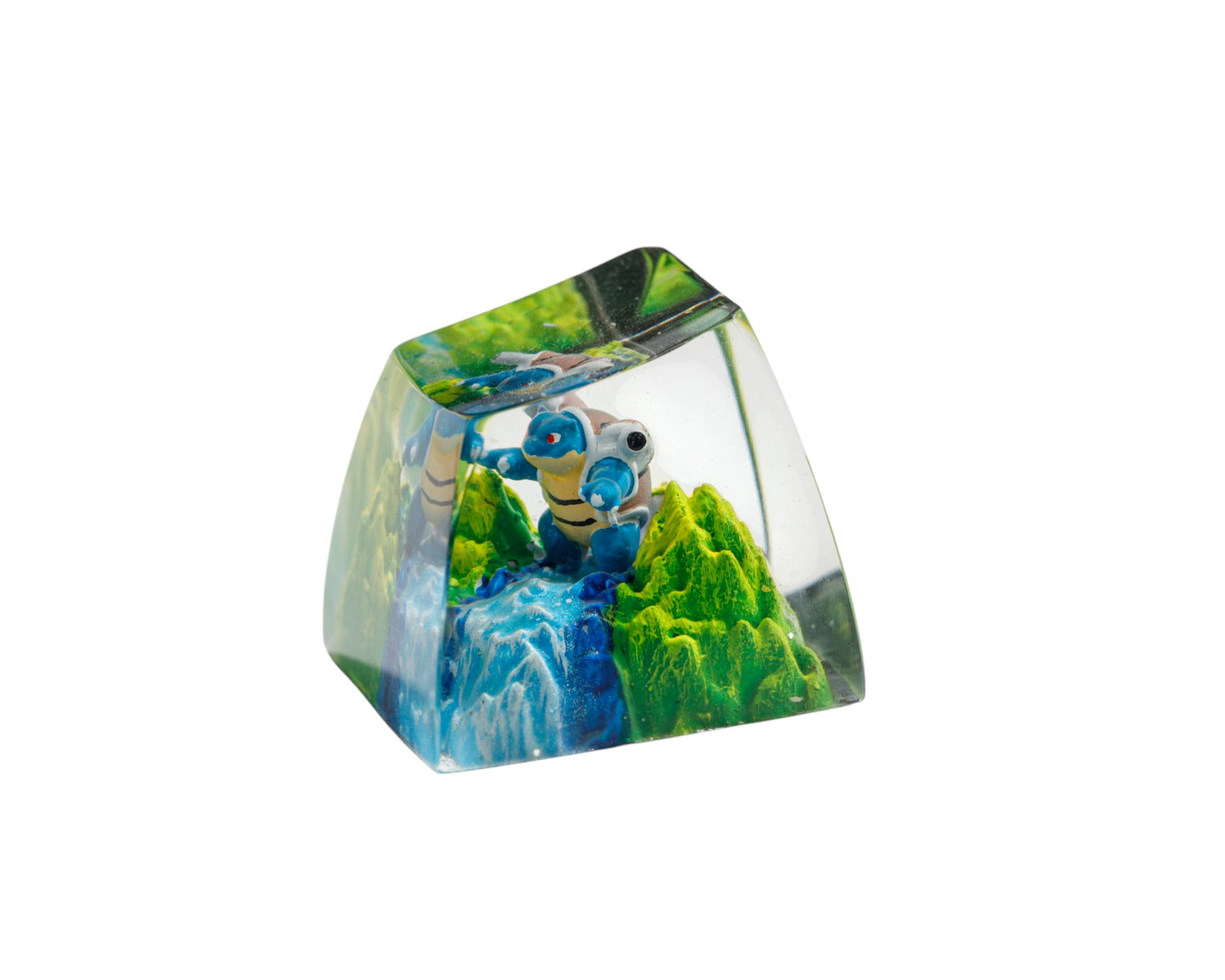 Keycap Blastoise Water Base | Artisan Mechanical Keycap
