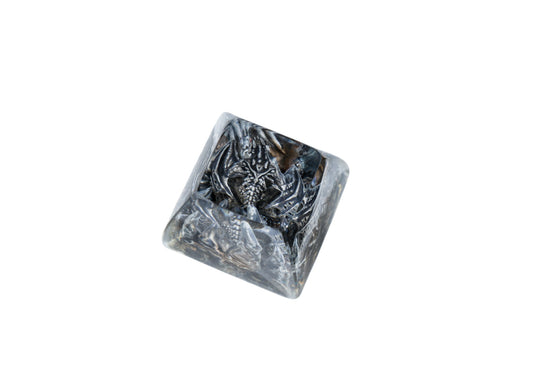 Keycap Gray Dragon Gray Base | Artisan Mechanical Keycap