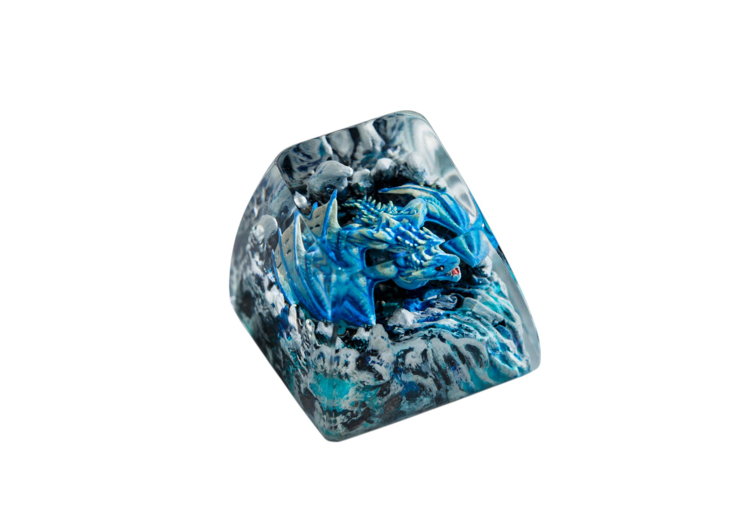Keycap Blue Dragon Water Base | Artisan Keycap