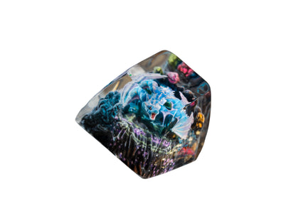 Keycap Blue Dragon Galaxy Base | Artisan Mechanical Keycap