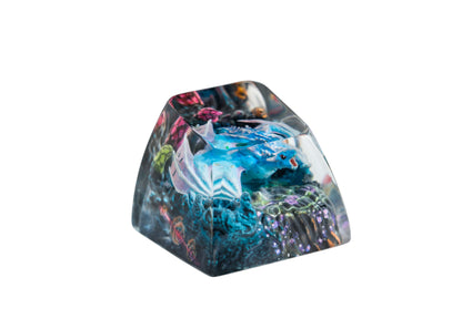 Keycap Blue Dragon Galaxy Base | Artisan Mechanical Keycap