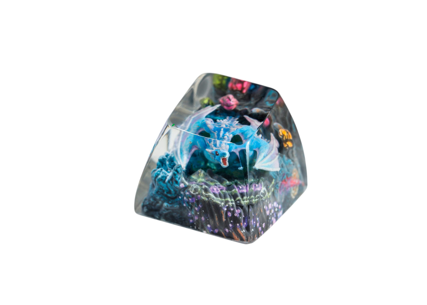 Keycap Blue Dragon Galaxy Base | Artisan Mechanical Keycap