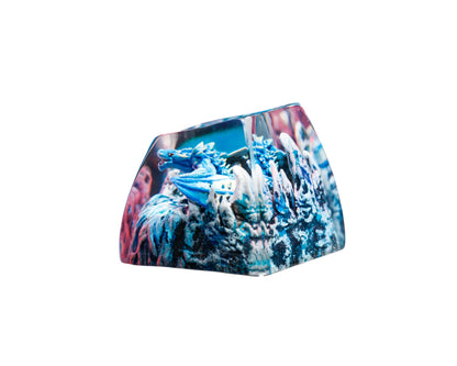 Keycap Blue Dragon Water Base | Artisan Keycap