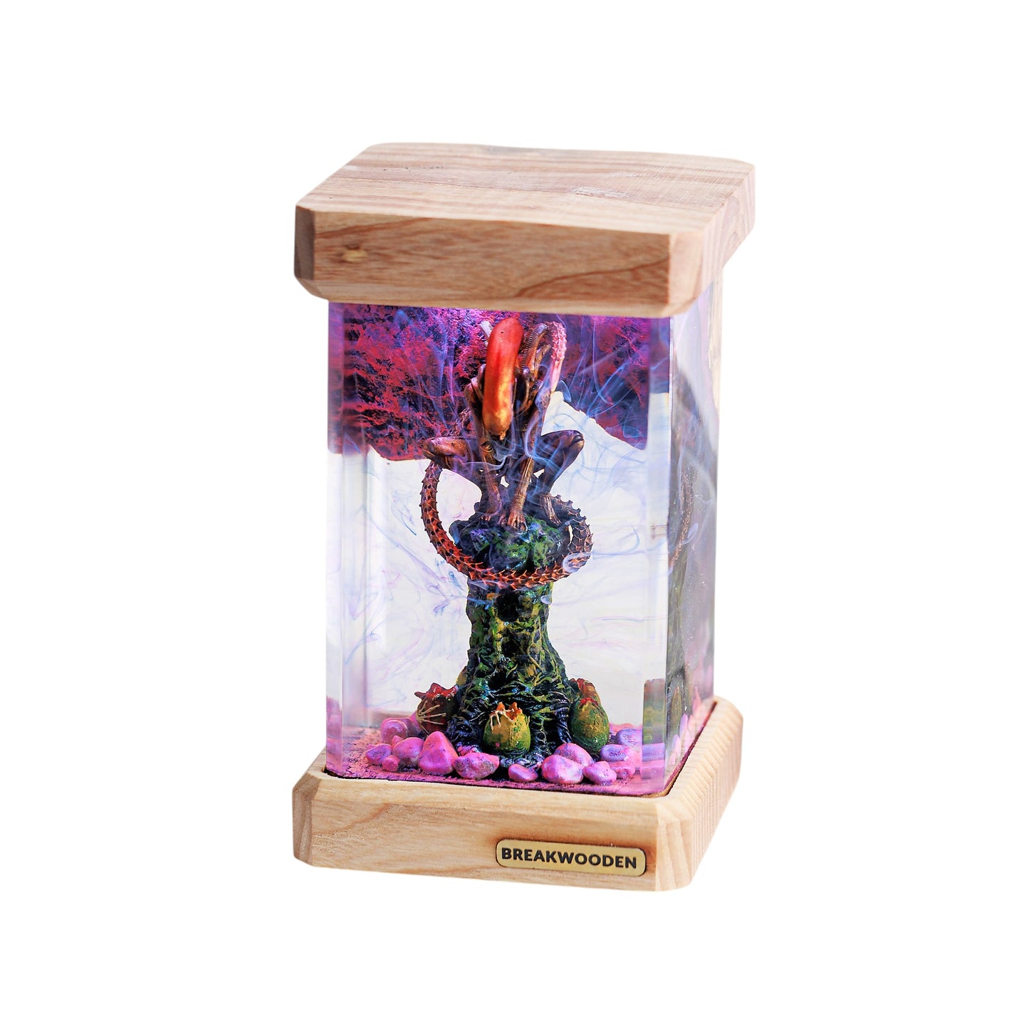 Xenomorph Alien Resin Lamp – Model ĐV2 – Sci-Fi Night Light