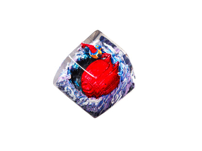 Keycap Luffy 3 Water Base | Artisan Keycap