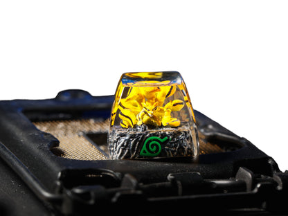 Keycap Nine Tails Yellow | Artisan Mechanical Keycap
