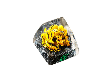Keycap Nine Tails Yellow | Artisan Mechanical Keycap