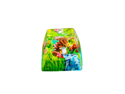 Keycap Sandslash Grass Waterfall | Artisan Mechanical Keycap
