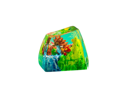 Keycap Sandslash Grass Waterfall | Artisan Mechanical Keycap