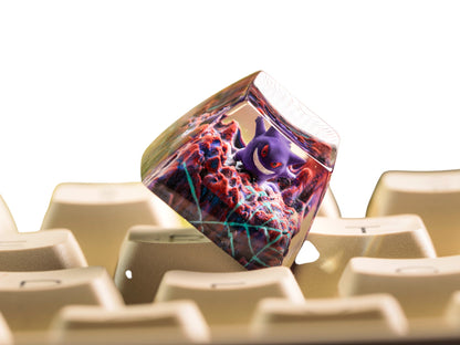 Keycap Gengar Model 2 | Artisan Mechanical Keycap