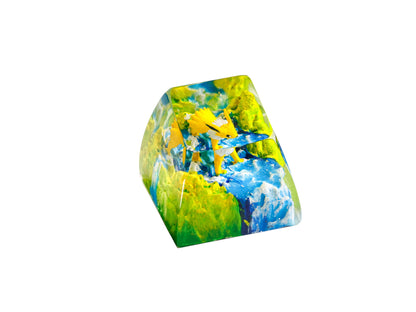Keycap Jolteon Grass Waterfall | Artisan Mechanical Keycap