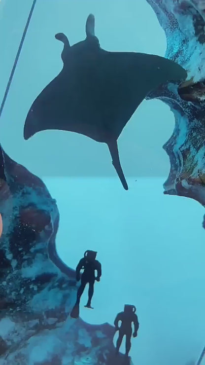 Ocean Crystal Epoxy Lamp – LY003-1