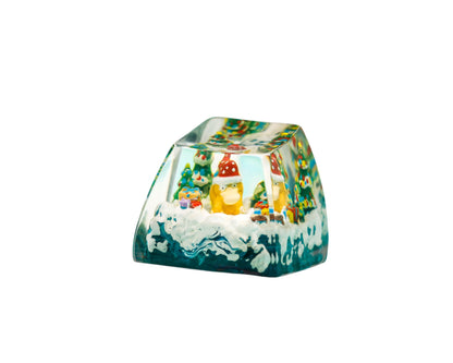 Keycap Noel Psyduck | Artisan Mechanical Keycap