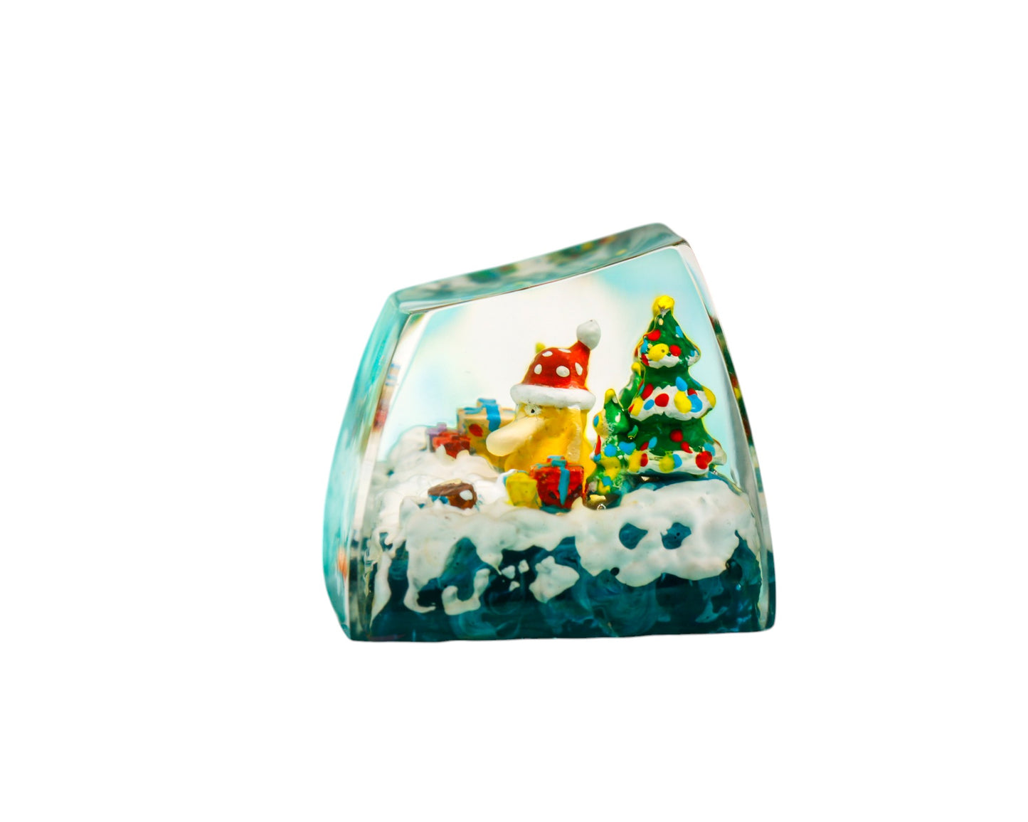 Keycap Noel Psyduck | Artisan Mechanical Keycap