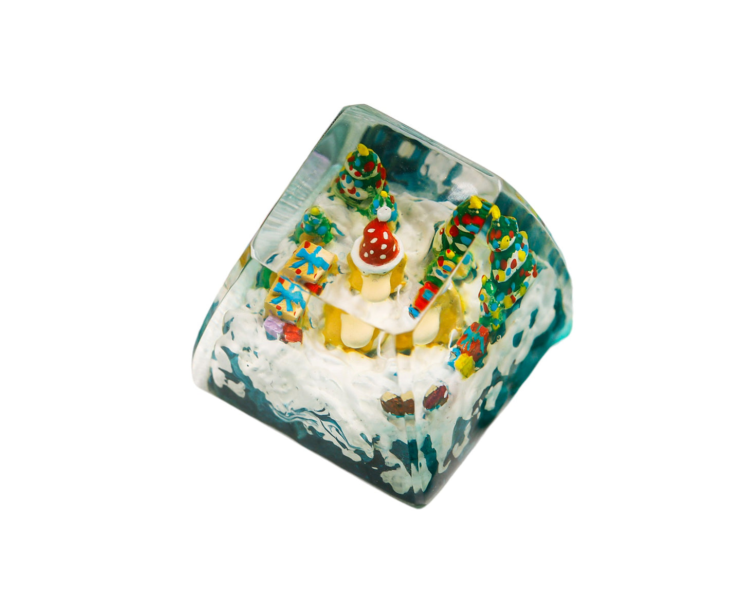 Keycap Noel Psyduck | Artisan Mechanical Keycap