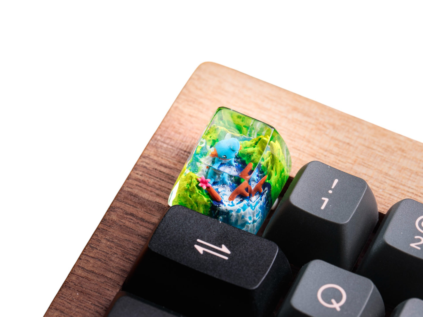 Keycap Mudkip Grass Waterfall | Artisan Mechanical Keycap