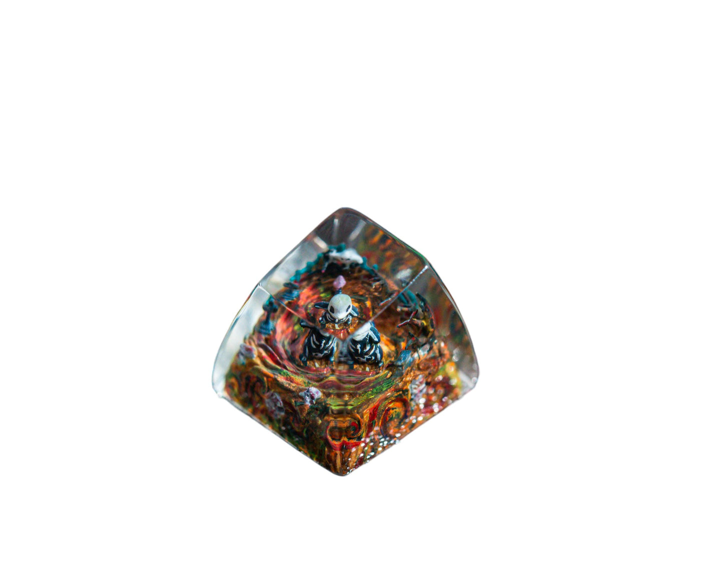 Keycap Halloween Charmander | Artisan Mechanical Keycap