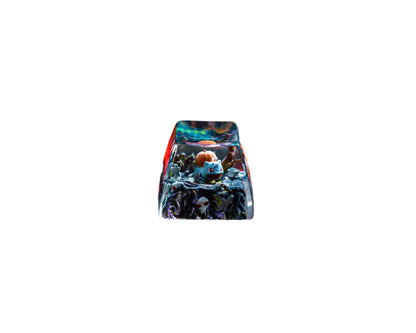 Keycap Halloween Bulbasaur | Artisan Mechanical Keycap