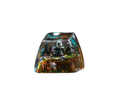 Keycap Halloween Charmander | Artisan Mechanical Keycap